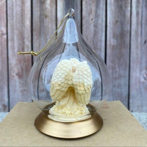 Vintage Avon Angel Glass Ornament - Picture 8 of 11